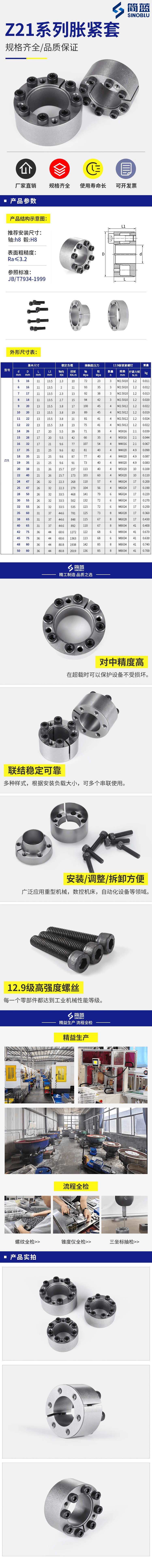 Z21脹緊套